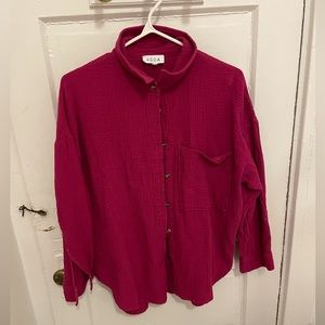 Oversized Button Down